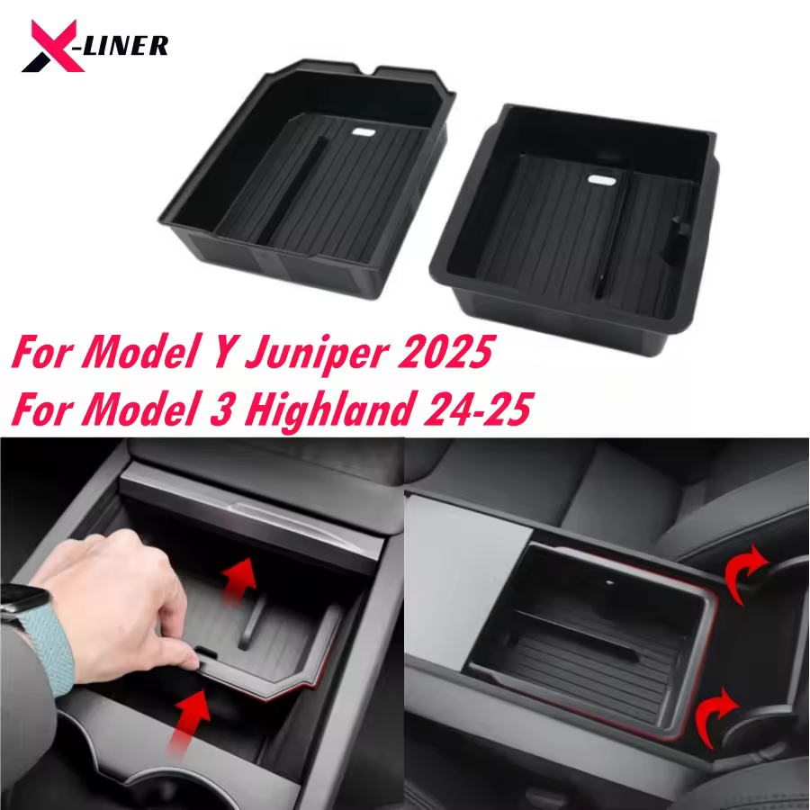 Tesla Model Y Juniper Center Console Organizer Tray